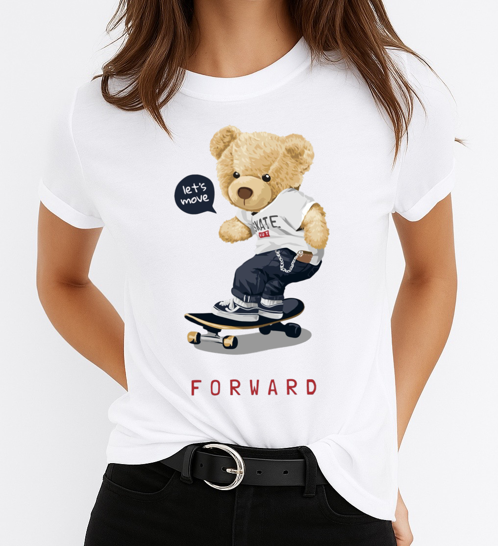 Tricou dama din bumbac 100% Forward