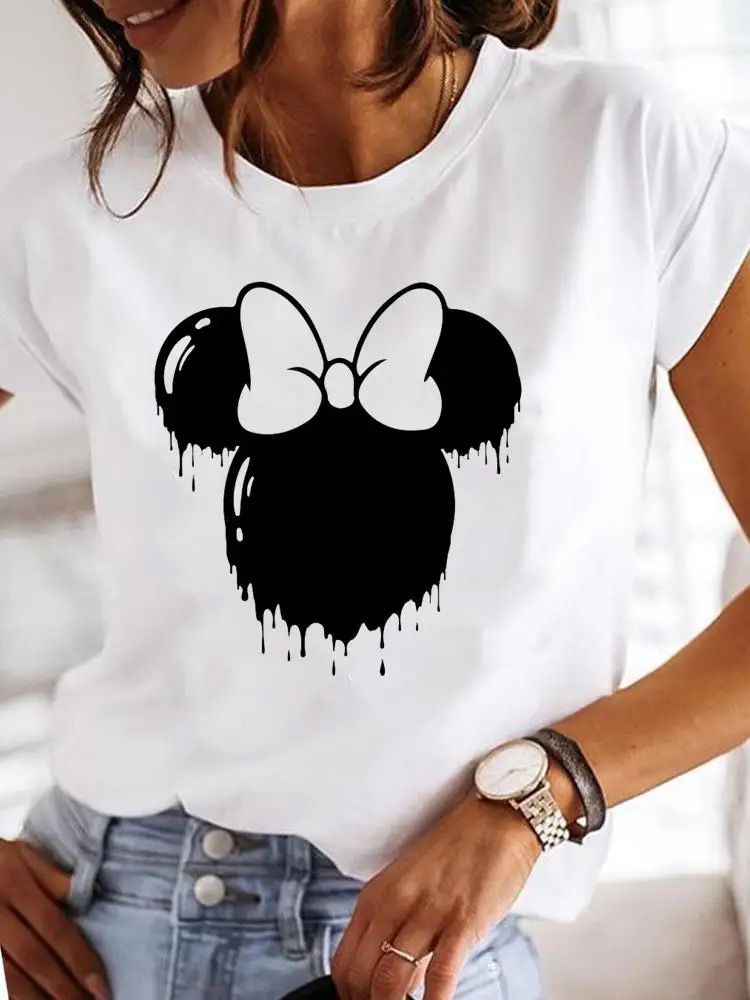 Tricou dama din bumbac 100% Black Nino 2