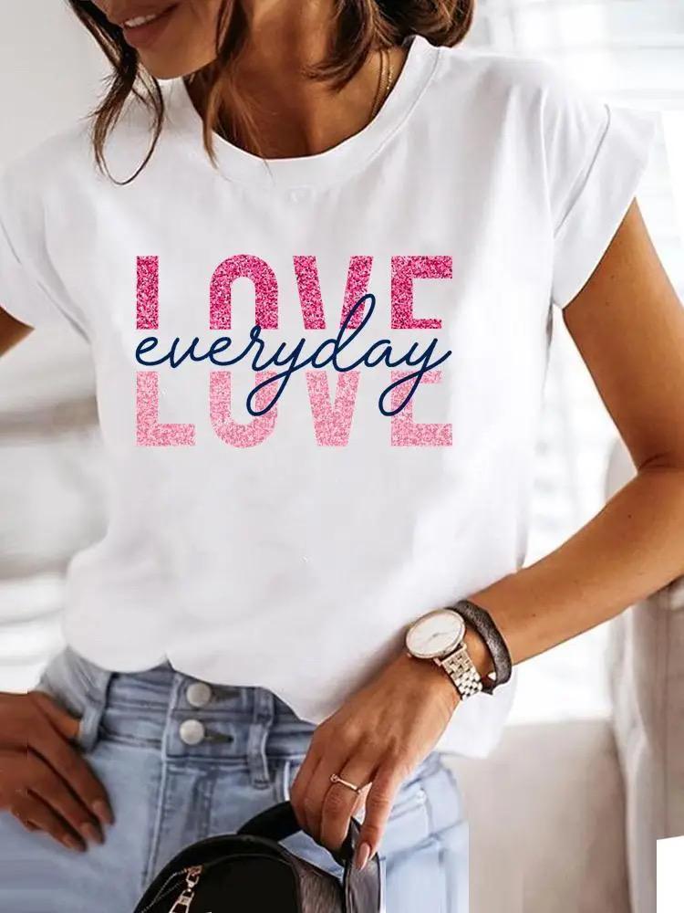 Tricou dama din bumbac 100% Love Everyday