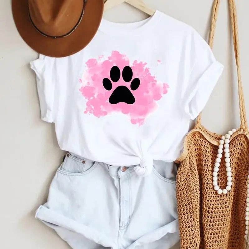 Tricou dama din bumbac 100% Roz 4