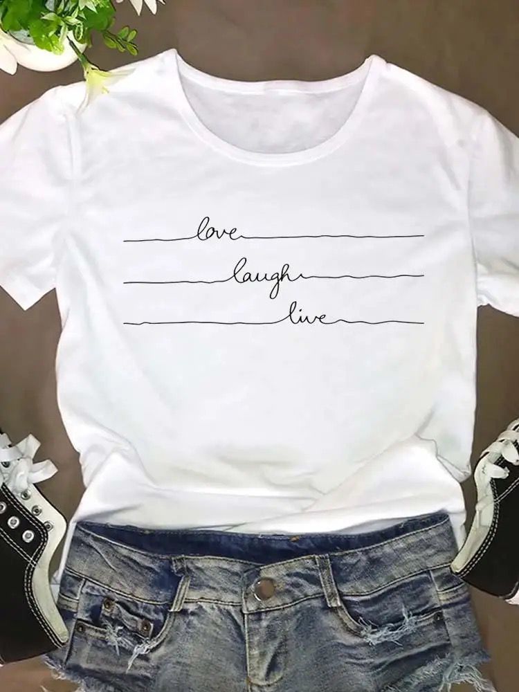 Tricou dama din bumbac 100% Love Live