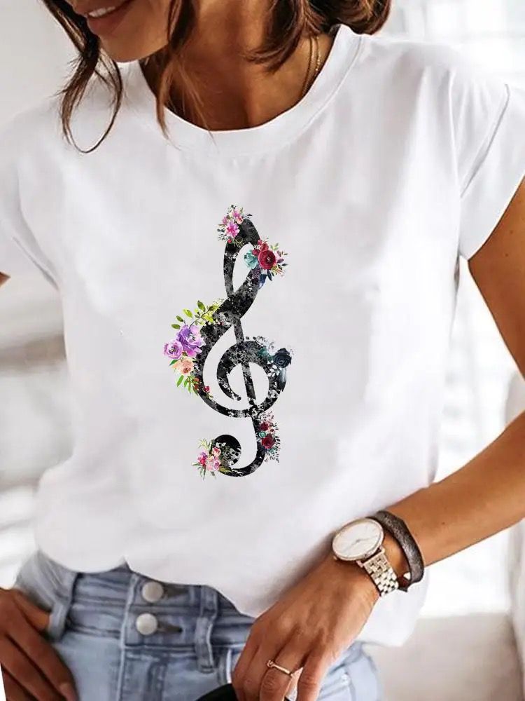 Tricou dama din bumbac 100% Cheia Sol