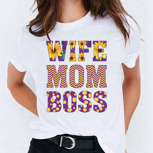 Tricou Wife Mom Boss
