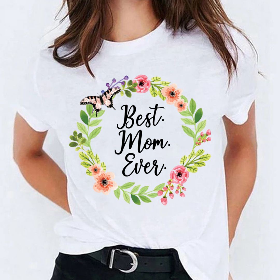 Tricou dama din bumbac 100% Best Mom Ever