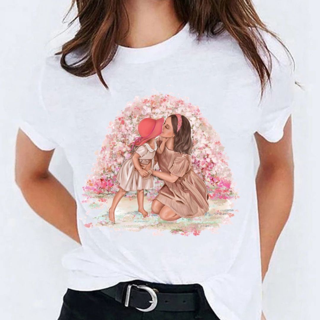 Tricou dama din bumbac 100% Kiss My Mom
