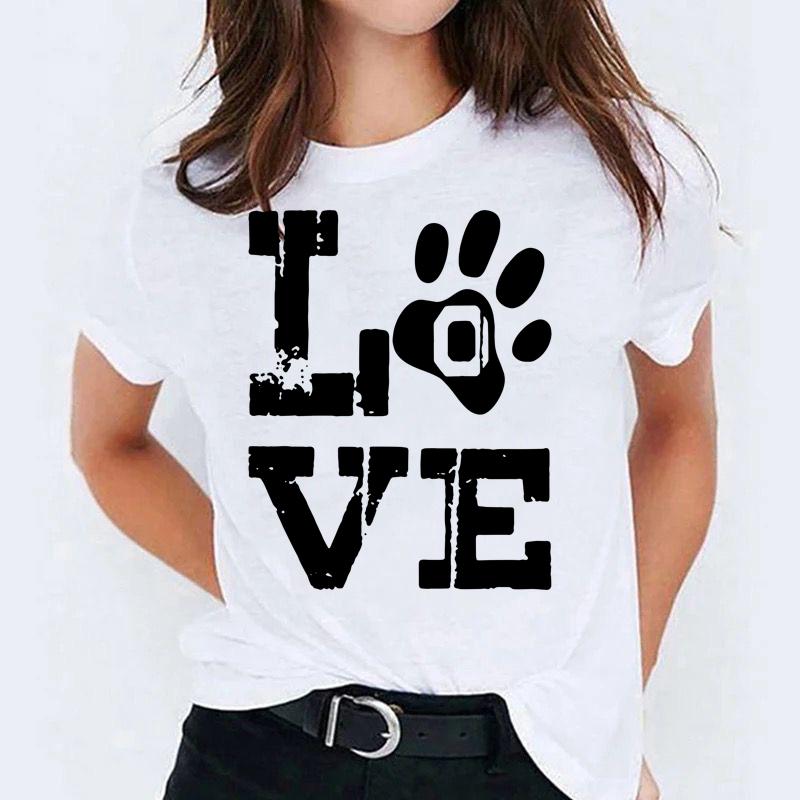 Tricou dama din bumbac 100% Love Animals 10