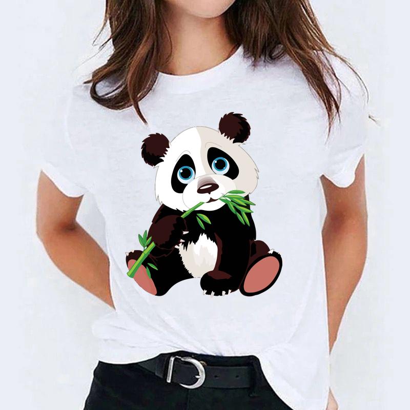 Tricou dama din bumbac 100% Cute Panda