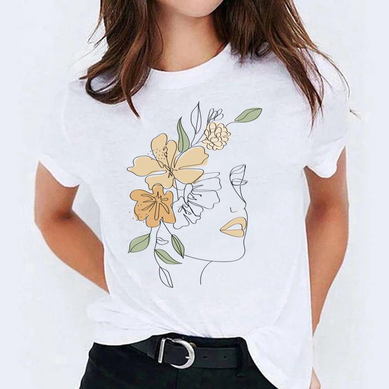 Tricou dama din bumbac 100% Nice Face 3