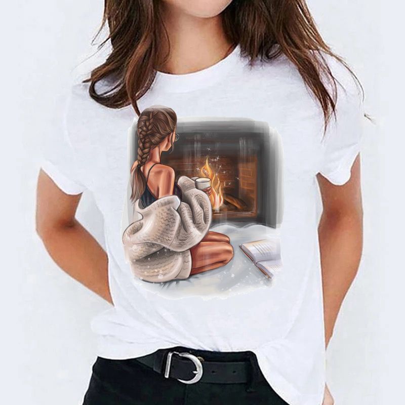 Tricou dama din bumbac 100% Hot Chocolate