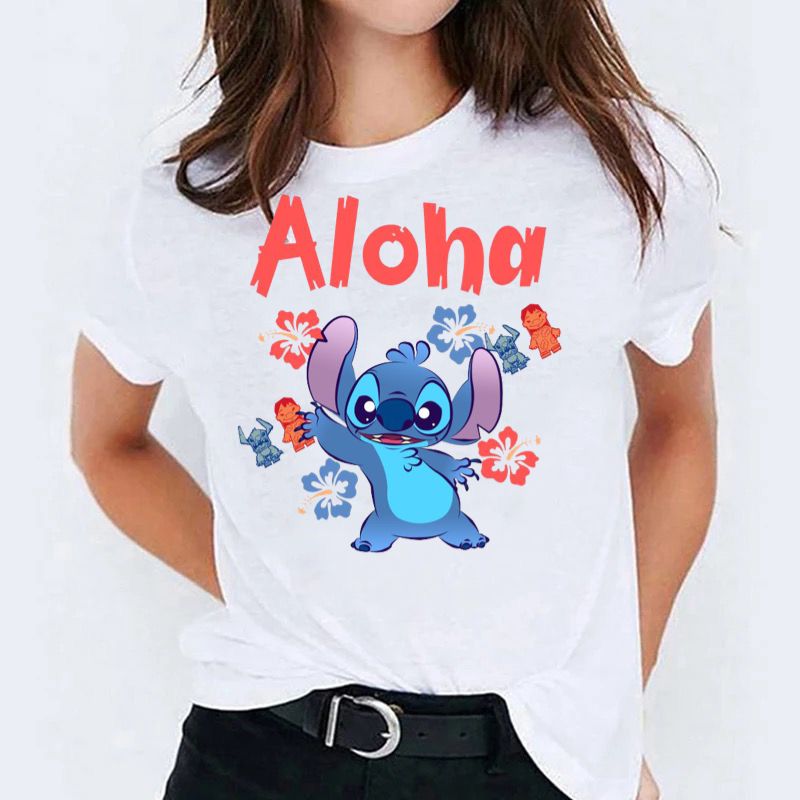 Tricou dama din bumbac 100% Aloha
