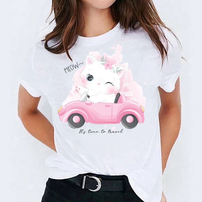 Tricou dama din bumbac 100% Let''s travel