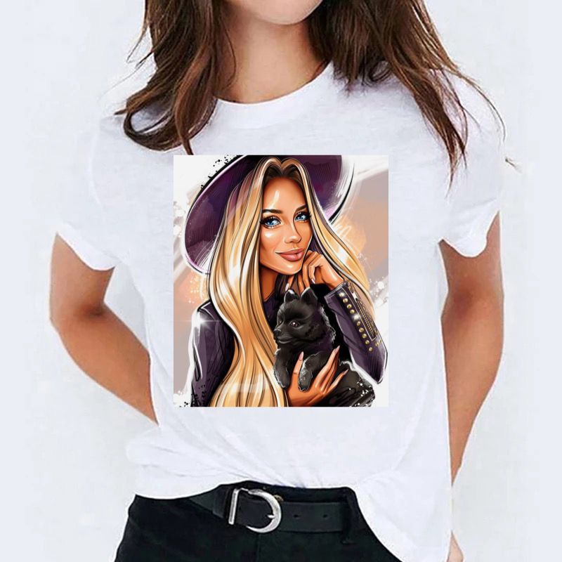 Tricou Dama Nice Girl With - MonCherie