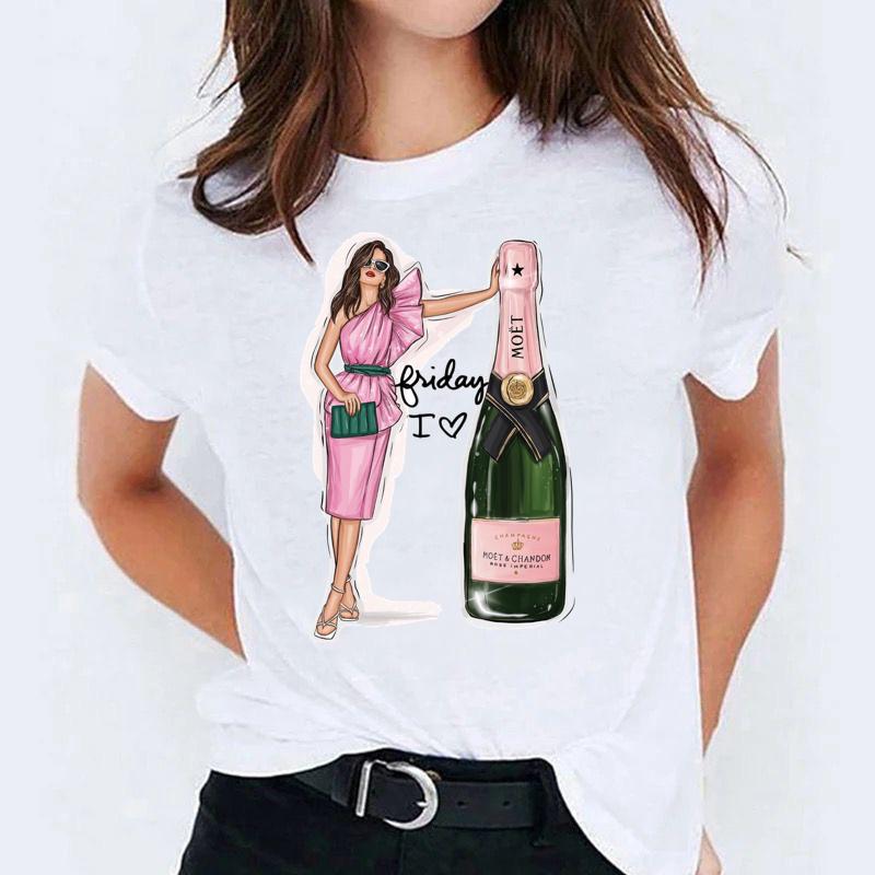 Tricou dama din bumbac 100% I LOVE FRIDAY