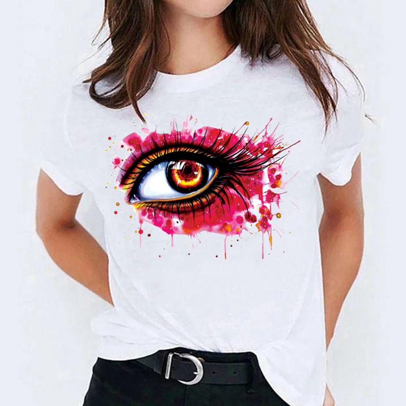 Tricou dama din bumbac 100% Red Eye