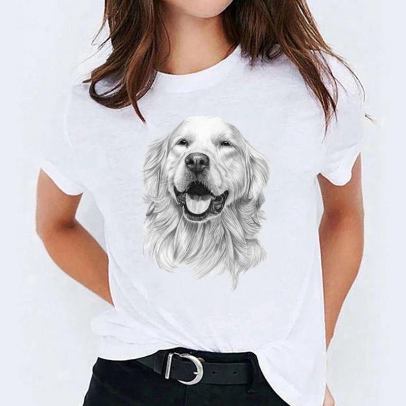 Tricou dama din bumbac 100% Dog 2