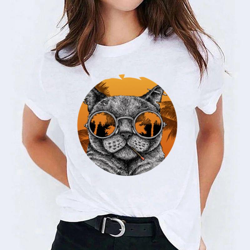 Tricou dama din bumbac 100% Crazy Dog