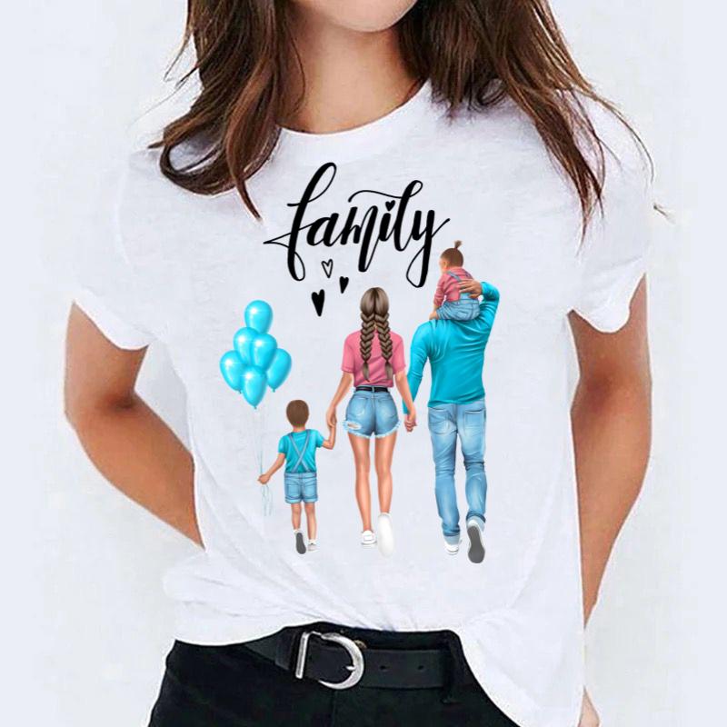 Tricou dama din bumbac 100% Family 8