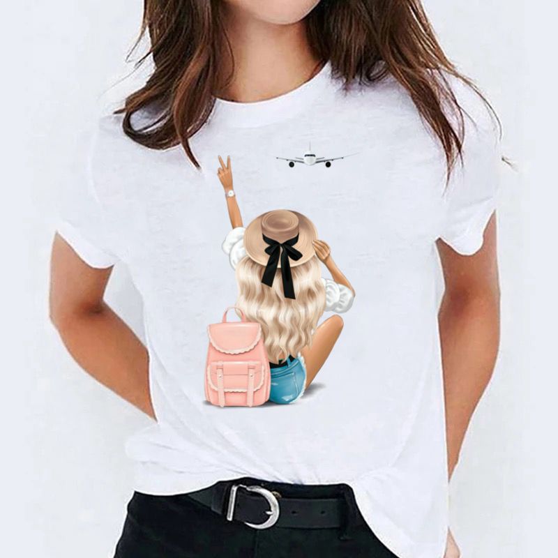 Tricou Dama Blonde Girl – Bumbac 100%