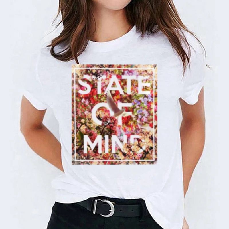 Tricou dama din bumbac 100% State Of Mind