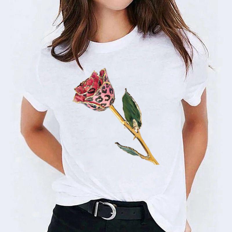 Tricou dama din bumbac 100% One Flower