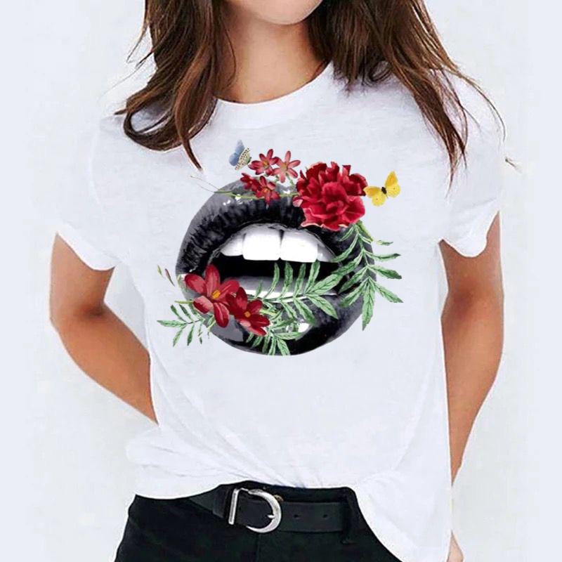 Tricou dama din bumbac 100% Black Lips