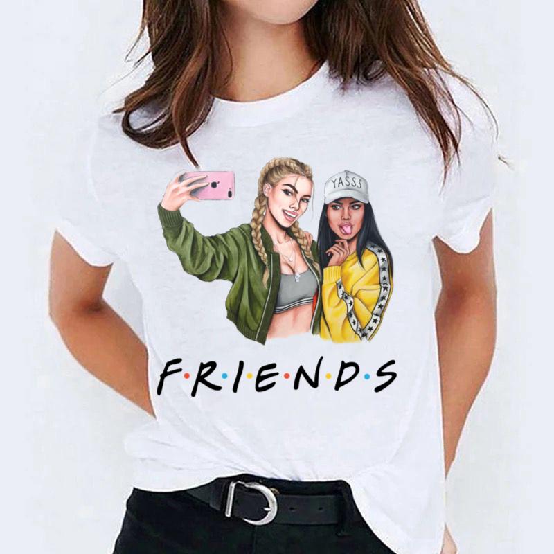 Tricou dama din bumbac 100% Friends 2