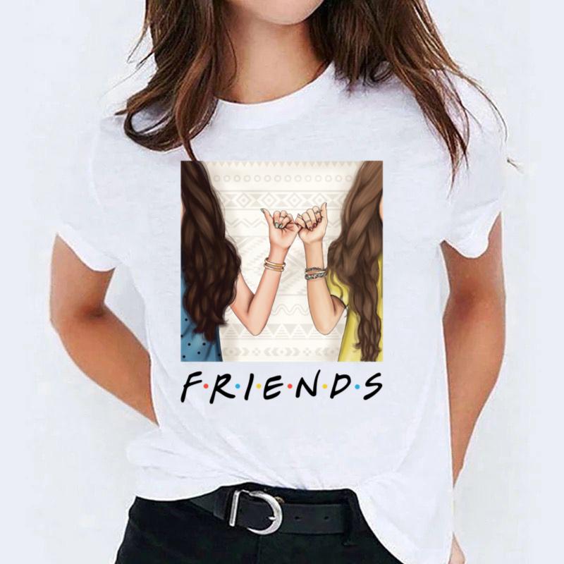 Tricou dama din bumbac 100% Best Friends