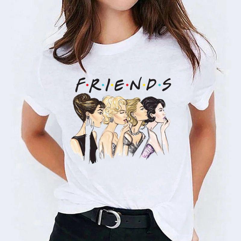 Tricou dama din bumbac 100% Friends 4