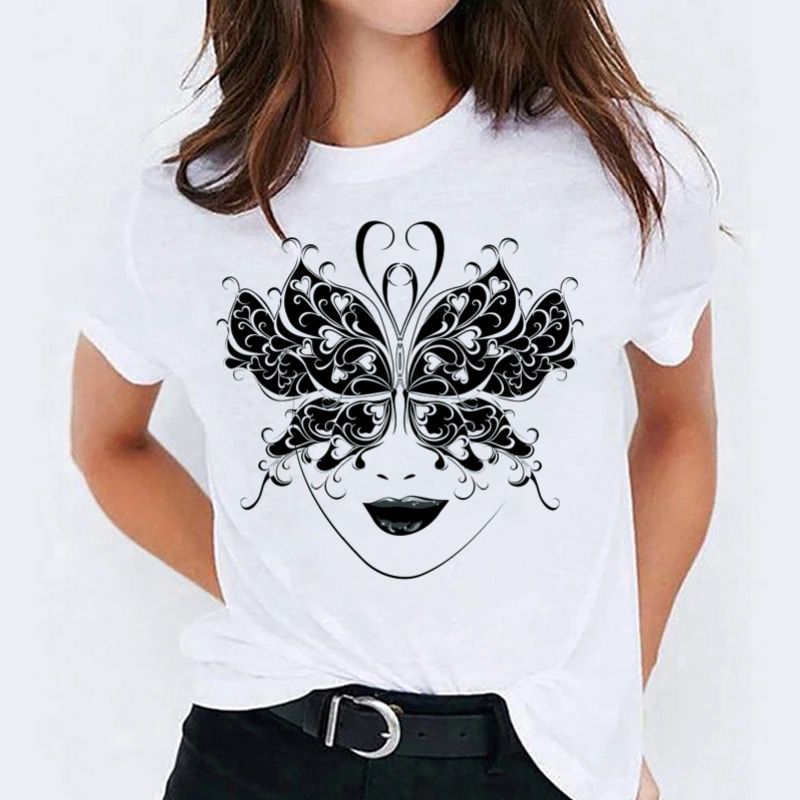 Tricou dama din bumbac 100% Face