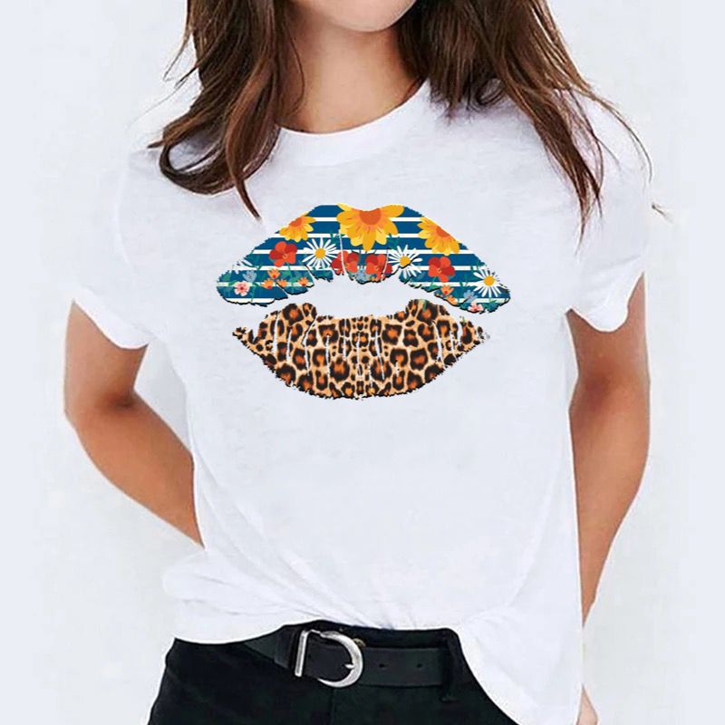 Tricou dama din bumbac 100% Kiss You