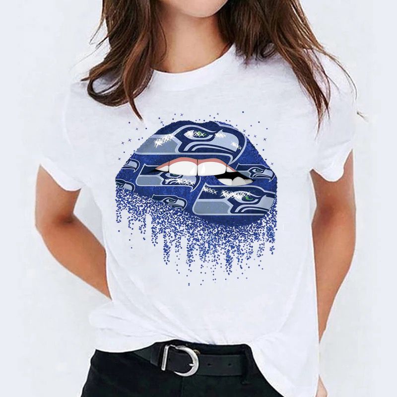 Tricou dama din bumbac 100% Blue Lips