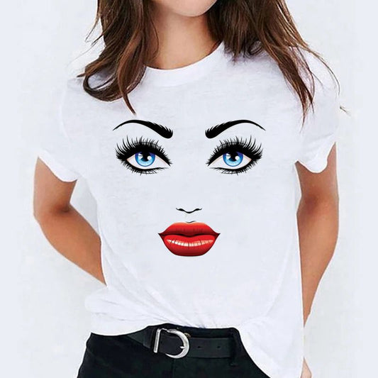 Tricou Red Lips 2 Eyes