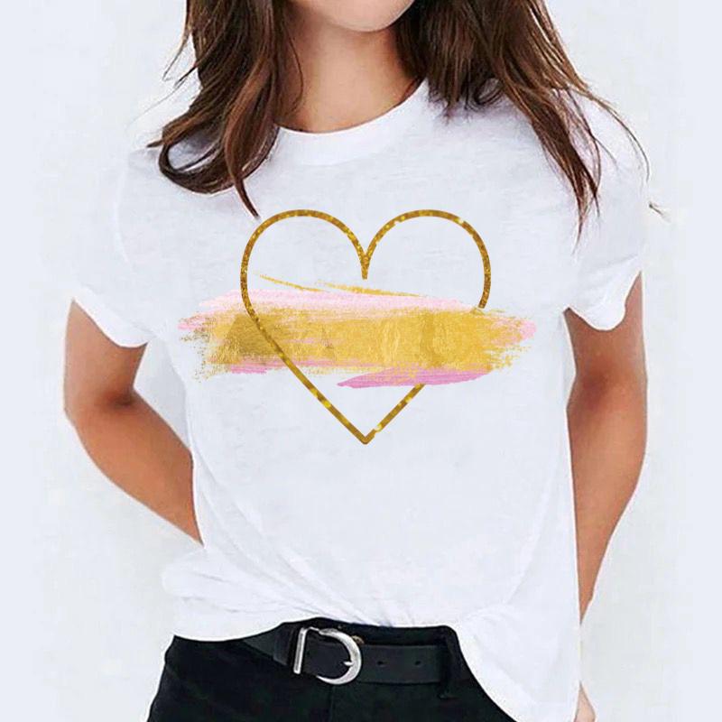 Tricou dama din bumbac 100% Heart 12