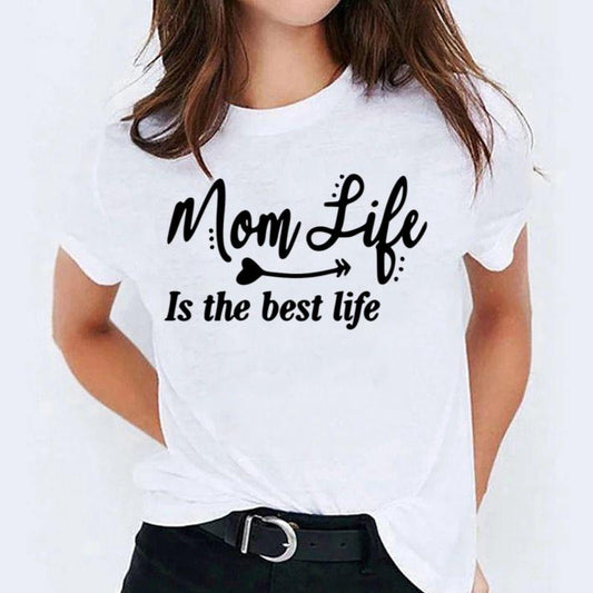 Tricou Momlife The Best Life
