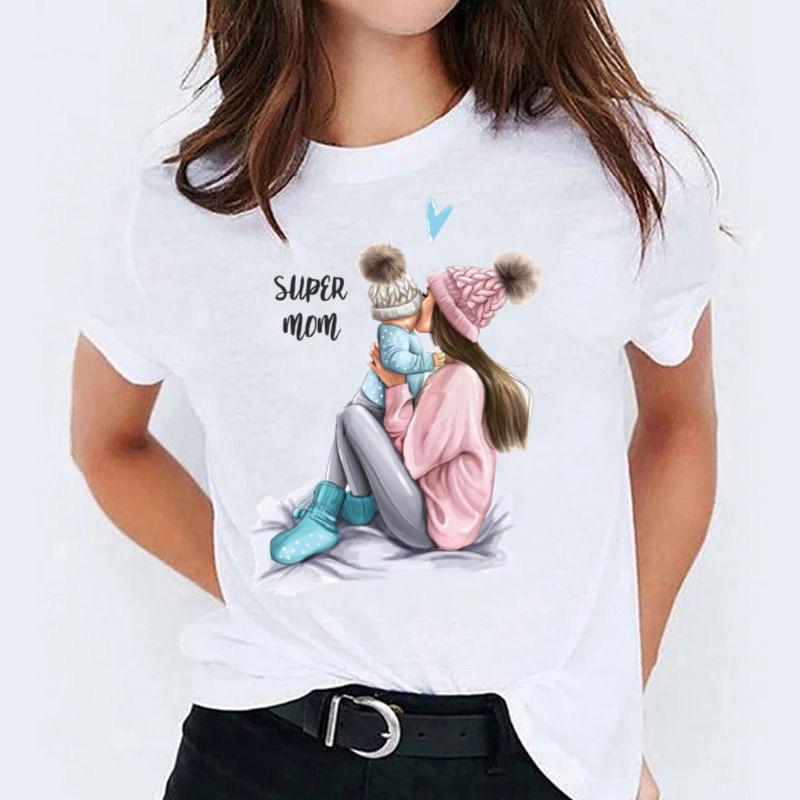 Tricou dama din bumbac 100% My Super Mom