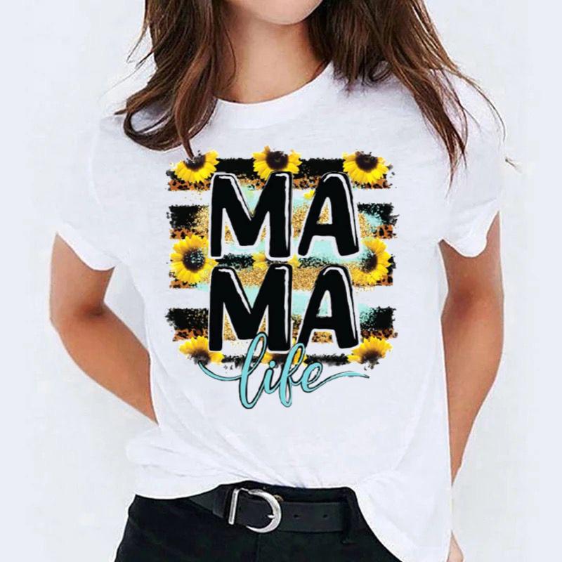 Tricou dama din bumbac 100% MAMA