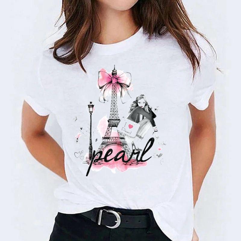 Tricou dama din bumbac 100% Pearl