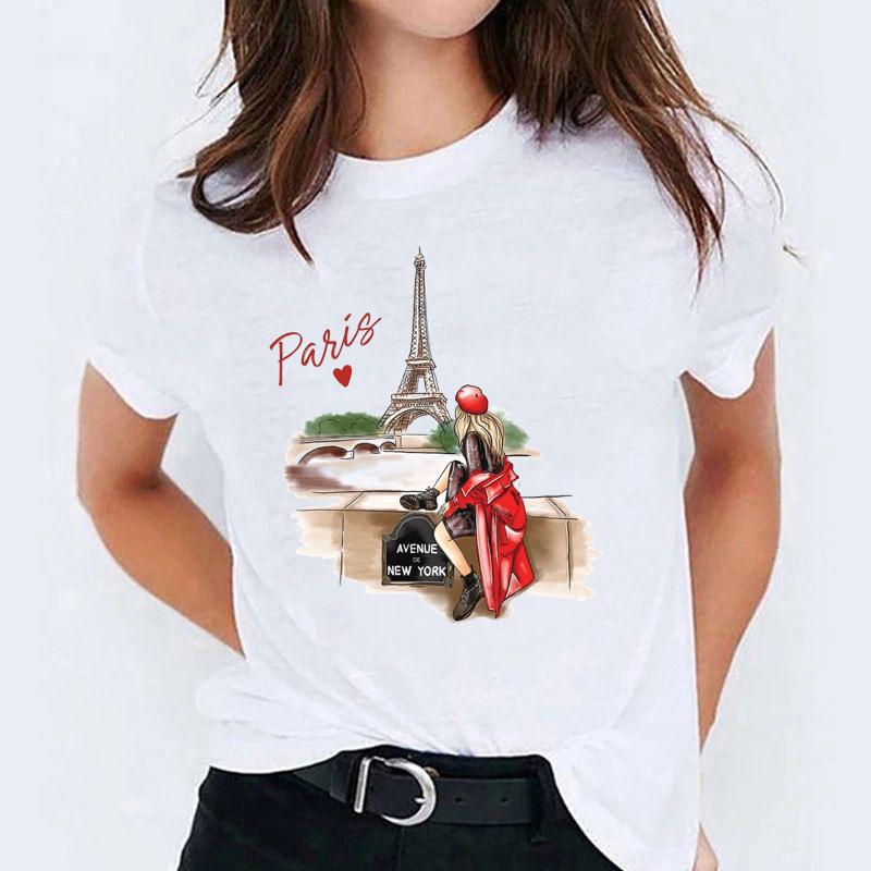 Tricou dama din bumbac 100% New York Avenue