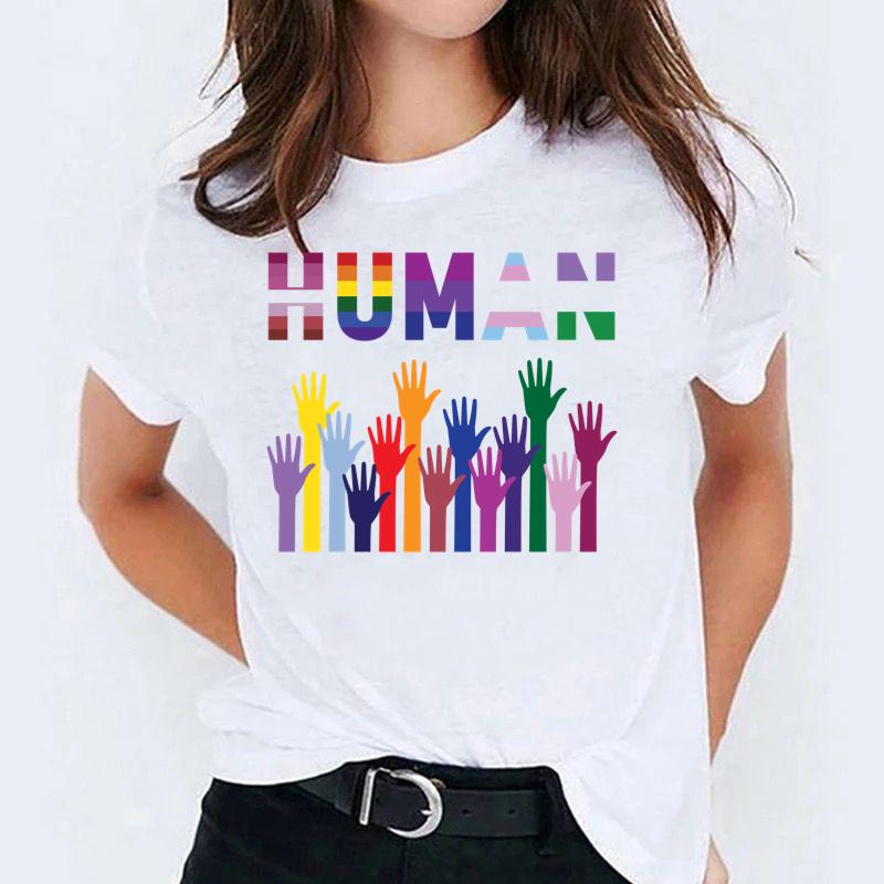 Tricou dama din bumbac 100% Human
