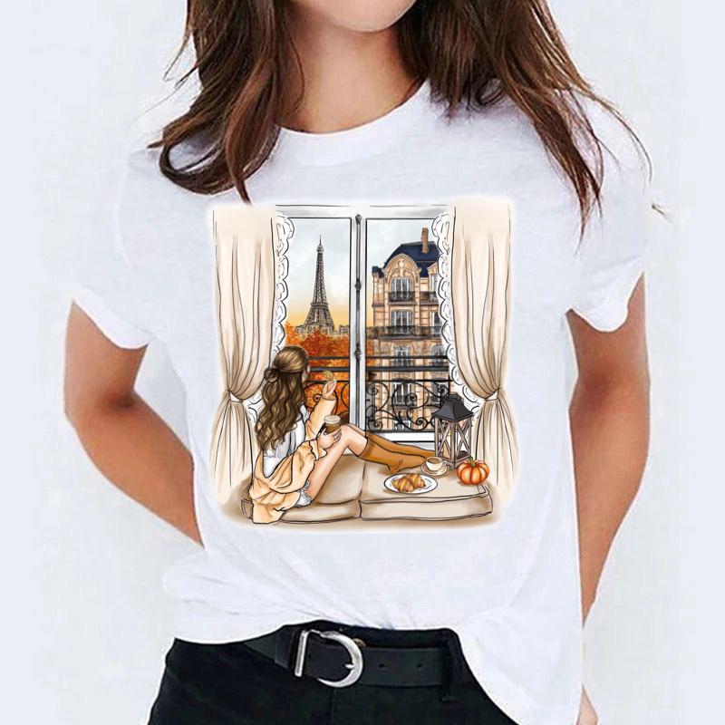 Tricou dama din bumbac 100% Nice View