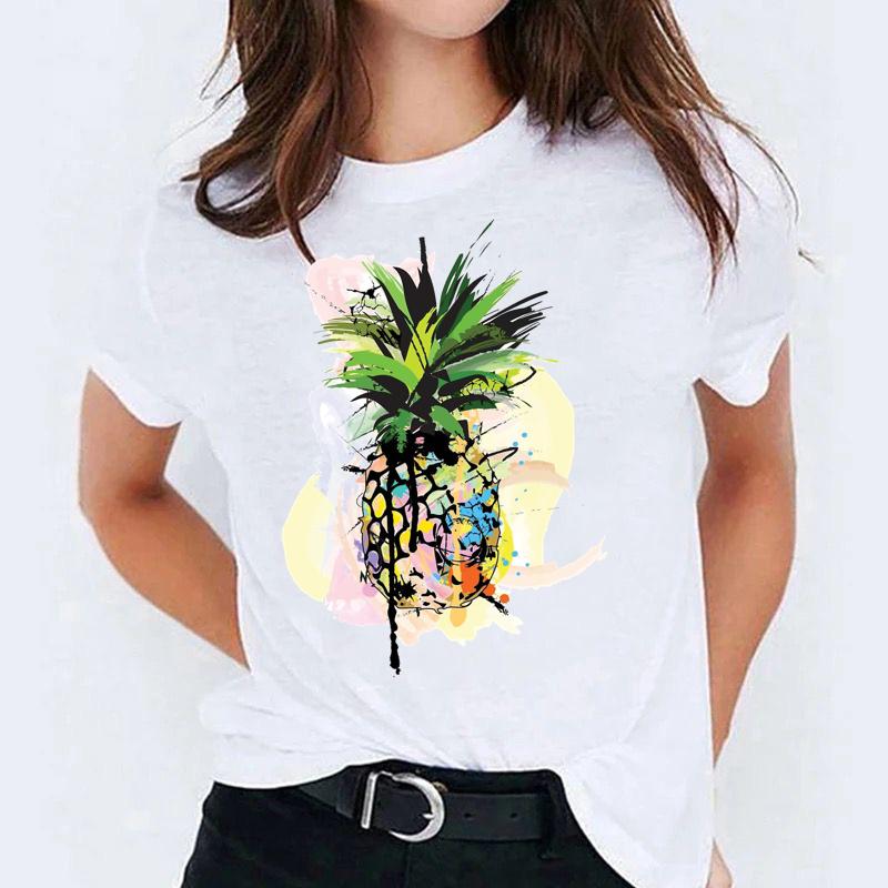 Tricou dama din bumbac 100% Pinapple