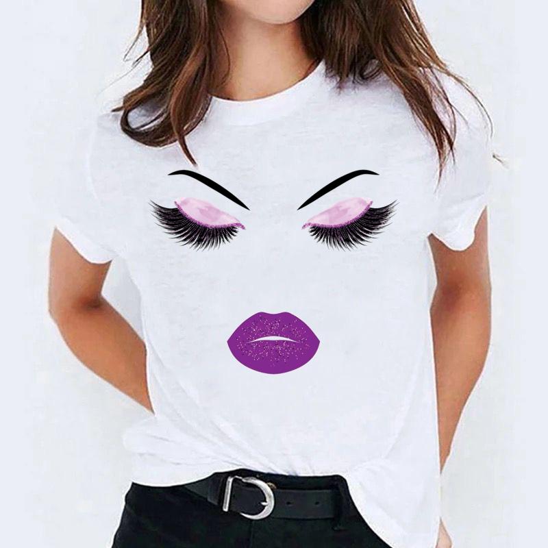 Tricou dama din bumbac 100% Mauve