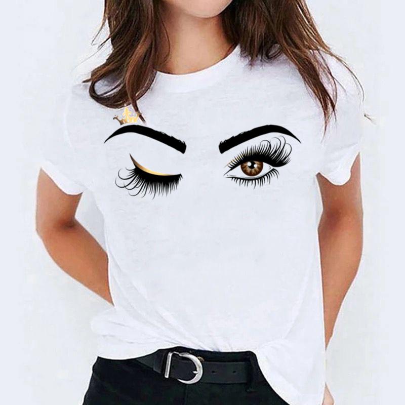 Tricou dama din bumbac 100% Black Eye