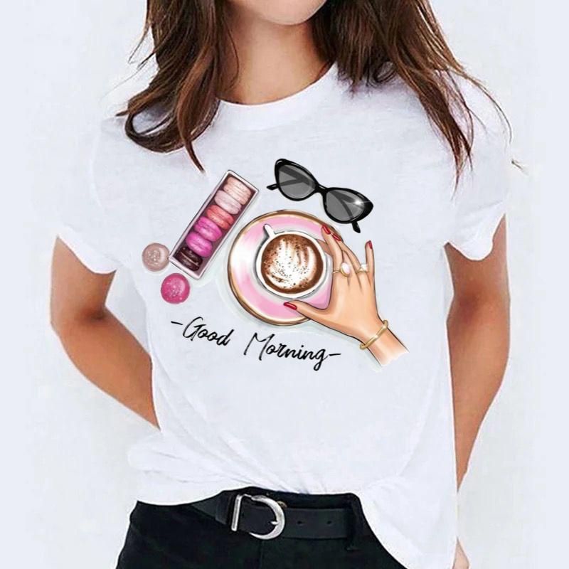 Tricou dama din bumbac 100% Good Morning