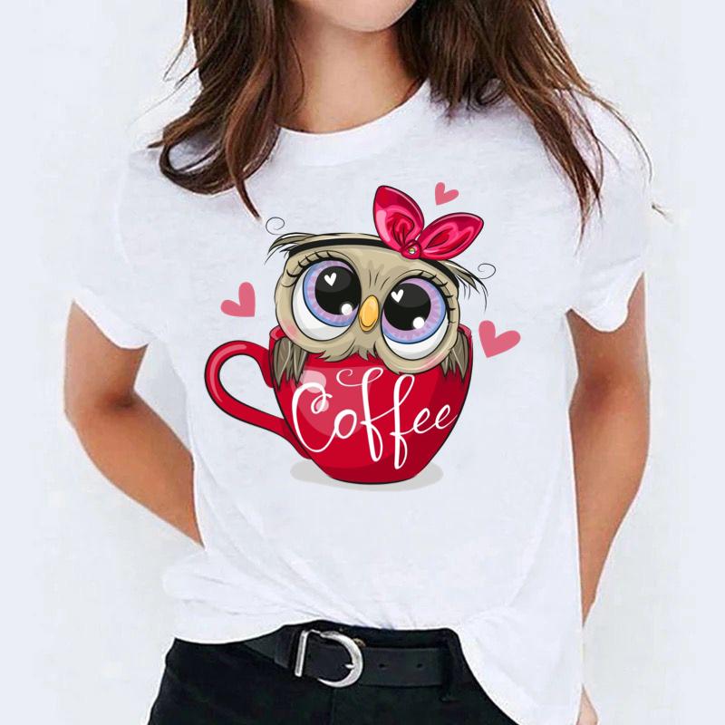 Tricou dama din bumbac 100% Coffee 2