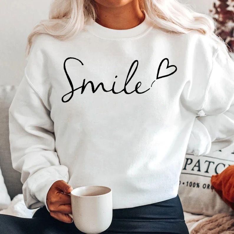 Bluza din bumbac 100% Smile