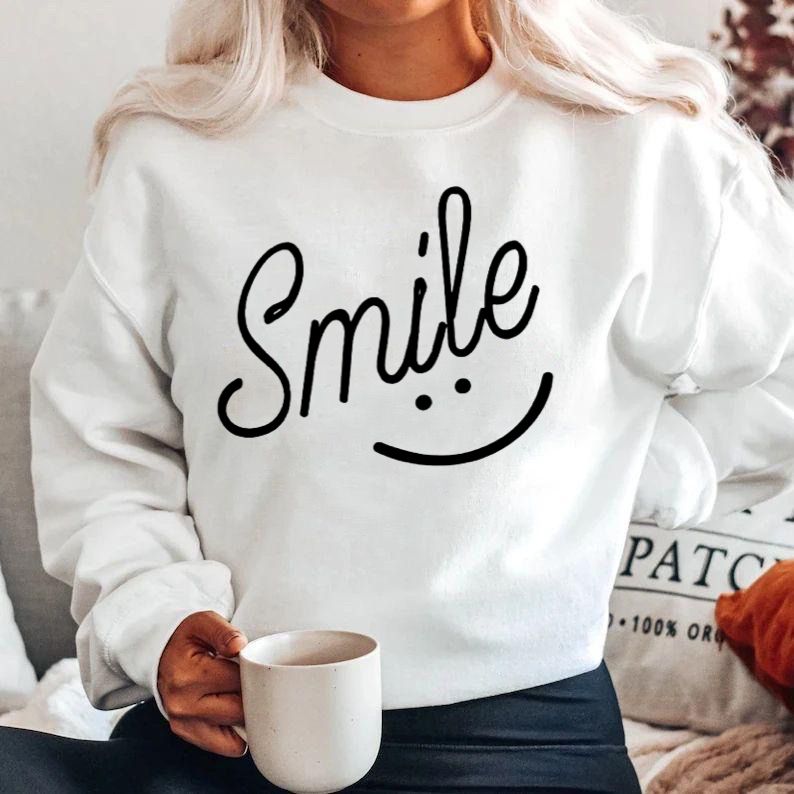 Bluza din bumbac 100% Smile