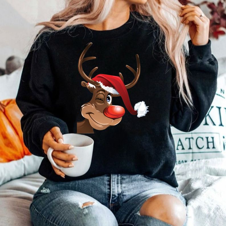 Bluza din bumbac 100% Ren