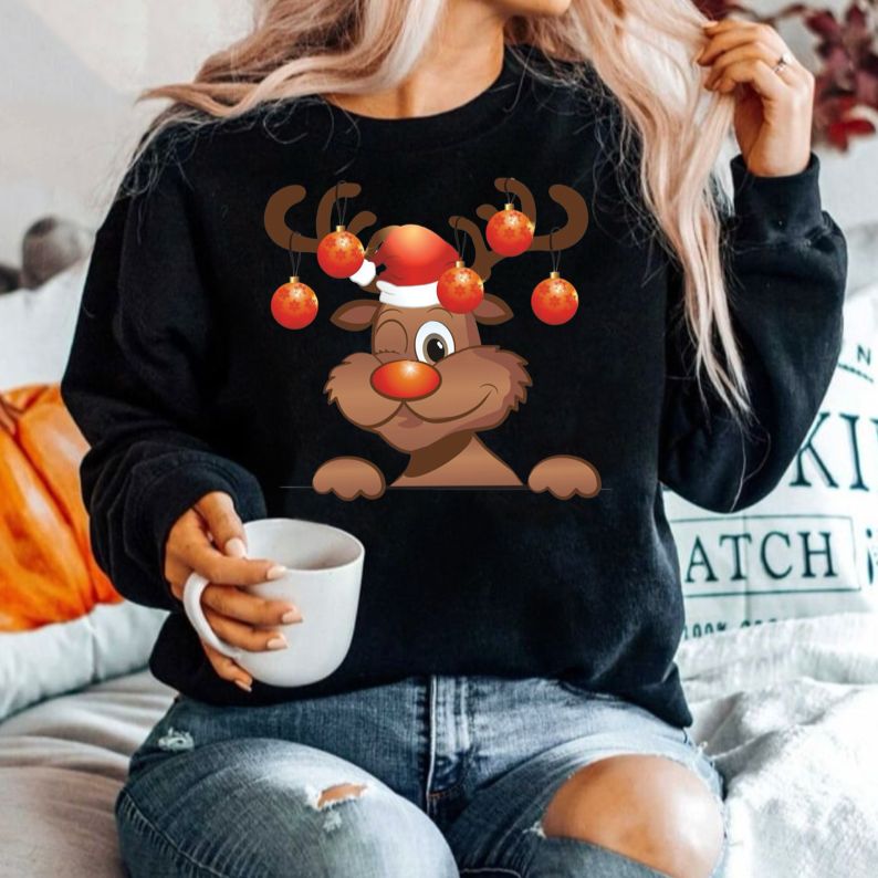 Bluza din bumbac 100% Ren