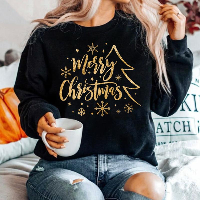 Bluza Neagra din bumbac 100% Merry Gold